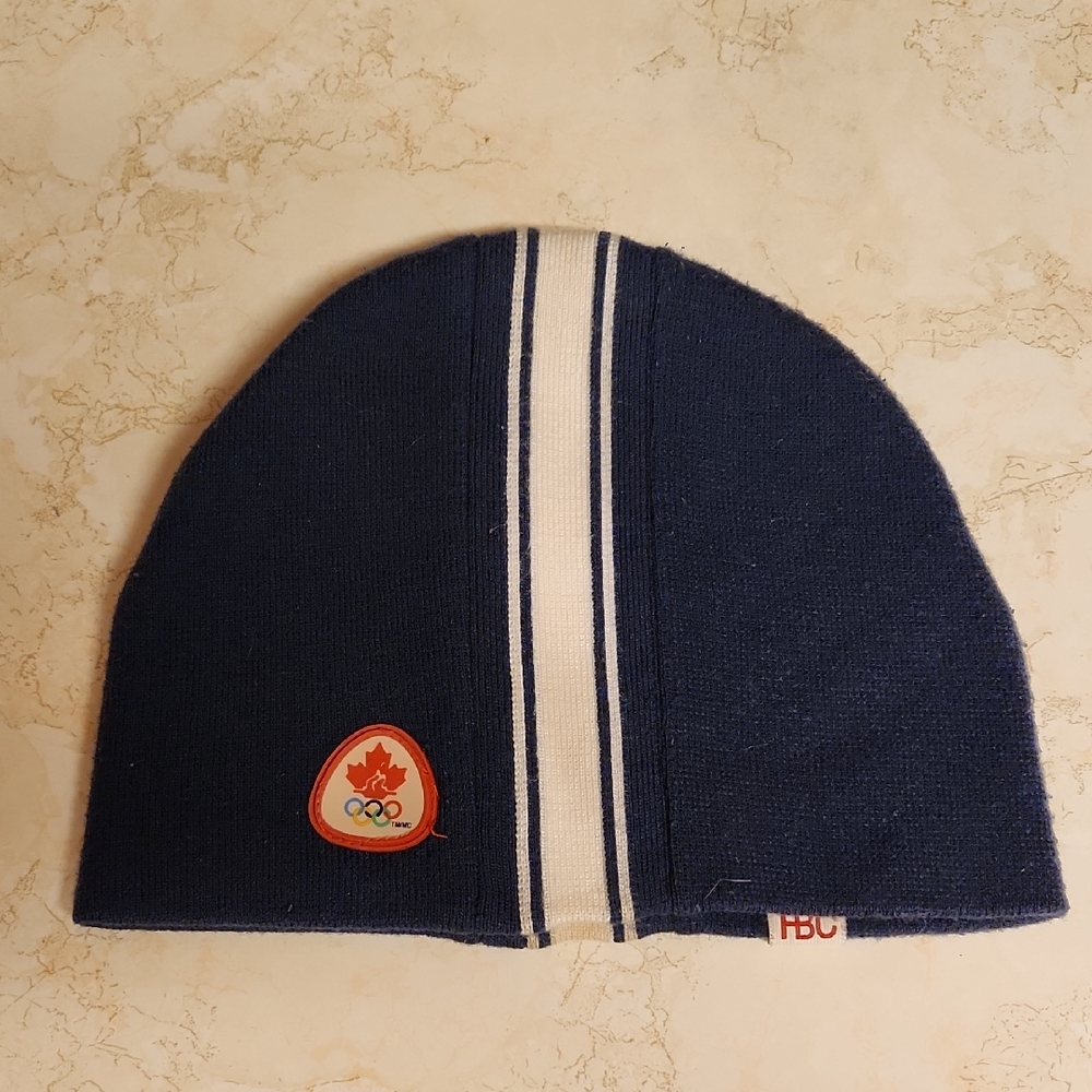 Hudsons Bay Company 2006 Winter Olympics Touqe Beanie Hat Vintage Y2K